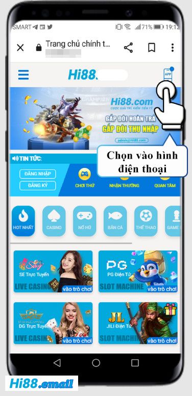 Cài Đặt App HI88 Nhanh Về Di Động Để Không Bỏ Lỡ Thời Gian Giải Trí